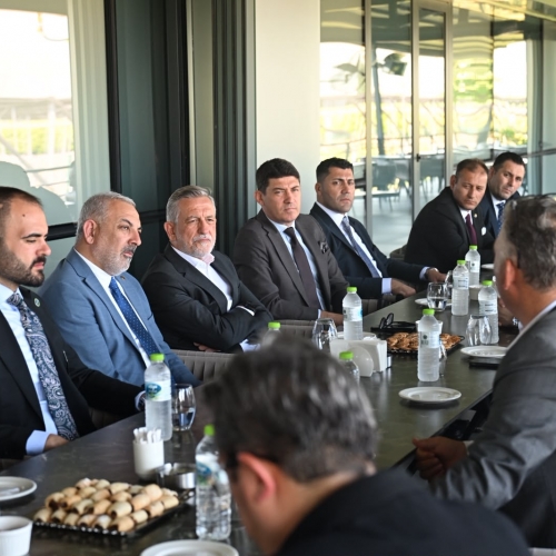 BTSO Başkanı İbrahim Burkay, Odamızı Ziyaret Etti
