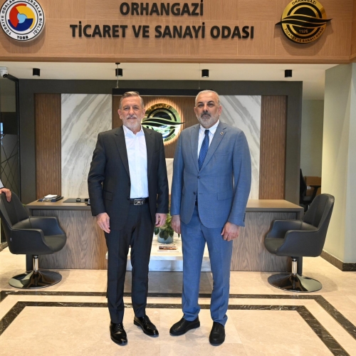 BTSO Başkanı İbrahim Burkay, Odamızı Ziyaret Etti