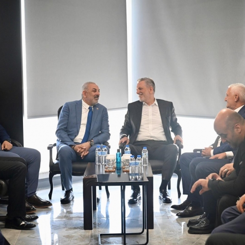 BTSO Başkanı İbrahim Burkay, Odamızı Ziyaret Etti