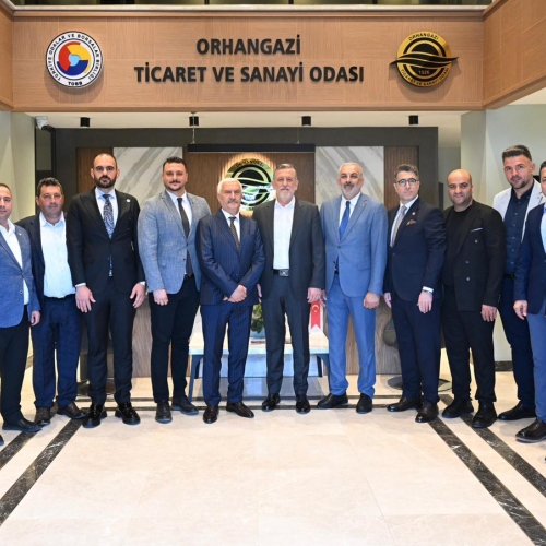 BTSO Başkanı İbrahim Burkay, Odamızı Ziyaret Etti