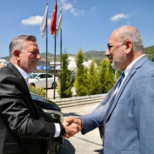 BTSO Başkanı İbrahim Burkay, Odamızı Ziyaret Etti