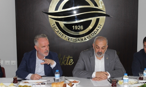 Emlak, Oto Galeri ve Sürücü Kursları Sektörel Toplantısını Odamızda Gerçekleştirdik