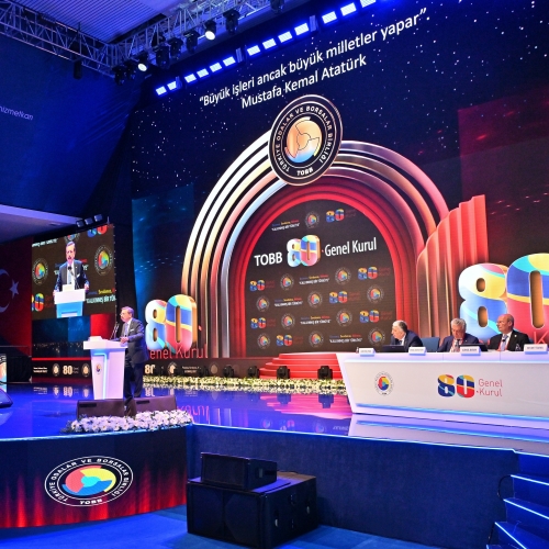 TOBB 80. Mali Genel Kurulu Ankara’da yapıldı
