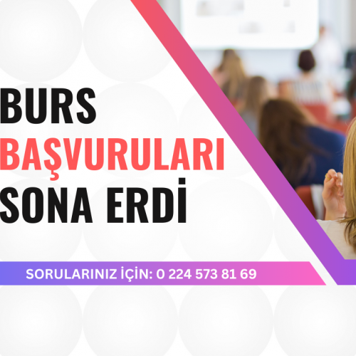 Burs Başvuruları Sona Erdi