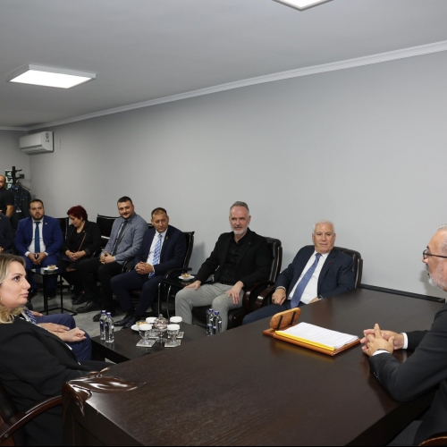 Bursa Büyükşehir Belediye Başkanı Mustafa Bozbey'den Odamıza Ziyaret