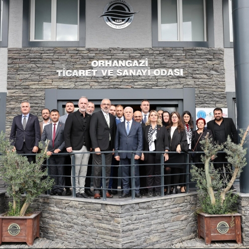 Bursa Büyükşehir Belediye Başkanı Mustafa Bozbey'den Odamıza Ziyaret