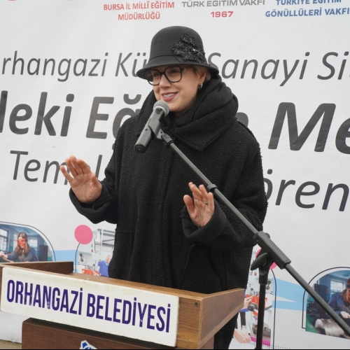 Mesleki Eğitim Merkezi için temel atma töreni düzenlendi