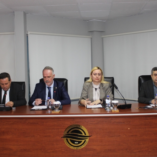 Müşterek Meslek Komite Toplantısını Bekir Aydın’ın Katılımıyla Gerçekleştirdik