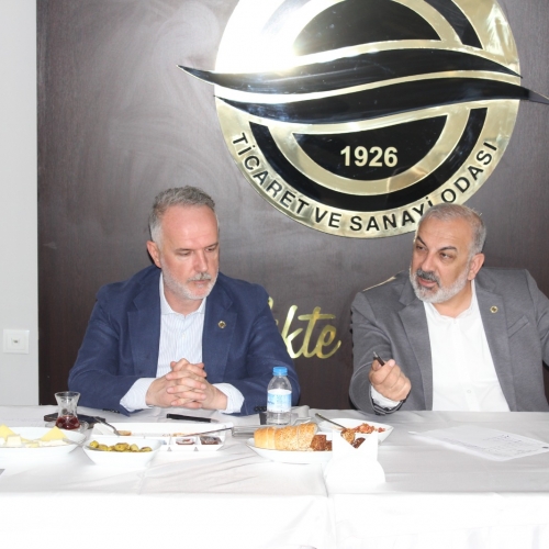 Emlak, Oto Galeri ve Sürücü Kursları Sektörel Toplantısını Odamızda Gerçekleştirdik