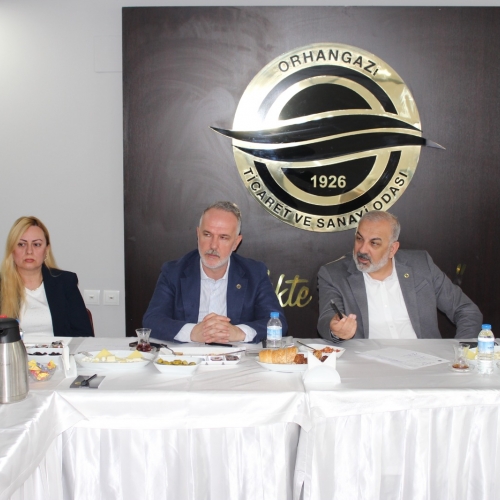 Emlak, Oto Galeri ve Sürücü Kursları Sektörel Toplantısını Odamızda Gerçekleştirdik