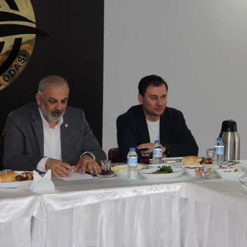 Emlak, Oto Galeri ve Sürücü Kursları Sektörel Toplantısını Odamızda Gerçekleştirdik
