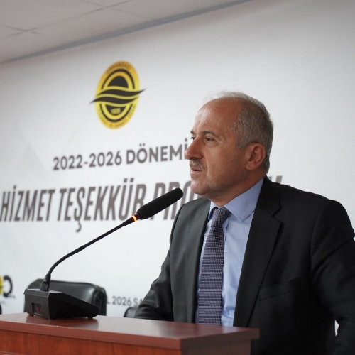 2022-2026 Dönemi Hizmet Teşekkür Töreniyle Taçlandı