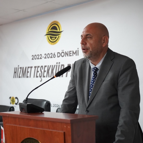 2022-2026 Dönemi Hizmet Teşekkür Töreniyle Taçlandı