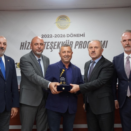 2022-2026 Dönemi Hizmet Teşekkür Töreniyle Taçlandı