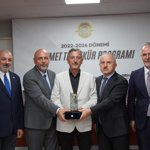 2022-2026 Dönemi Hizmet Teşekkür Töreniyle Taçlandı