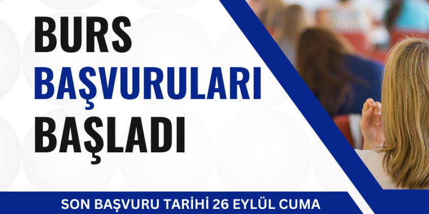 Burs Başvuruları Başladı