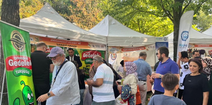 Bursa Gastronomi Festivali’ne Gedelek Turşusu Damga Vurdu