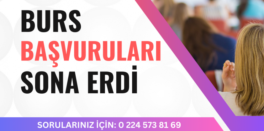 Burs Başvuruları Sona Erdi