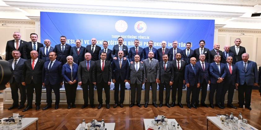 Tarım Sektörüne Yönelik Mesleki Ve Teknik Eğitim Birliği Protokolü İmzalandı