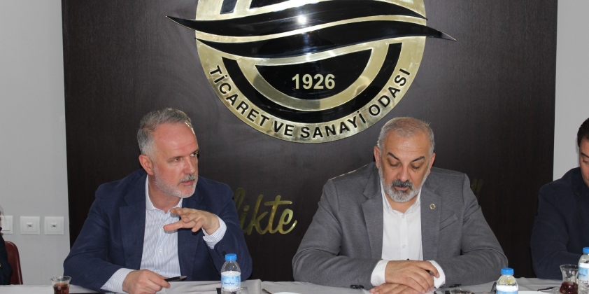 Emlak, Oto Galeri ve Sürücü Kursları Sektörel Toplantısını Odamızda Gerçekleştirdik